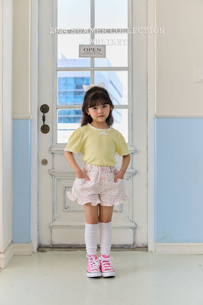 Melikey - Korean Children Fashion - #childrensboutique - Frill Shorts - 11