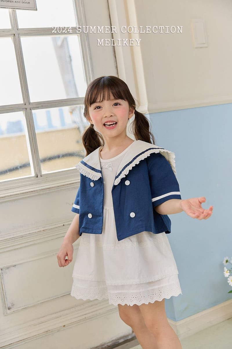 Melikey - Korean Children Fashion - #childrensboutique - Sleeveless Kan Kan One-Piece - 10