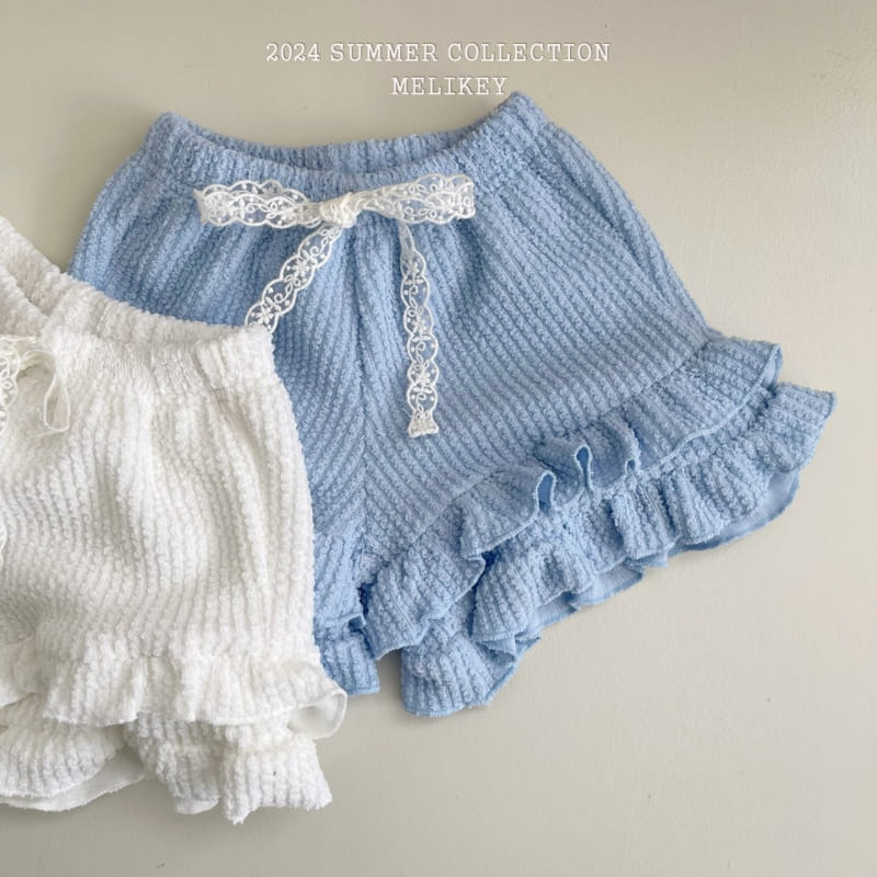 Melikey - Korean Children Fashion - #designkidswear - Angel Frill Shorts - 2