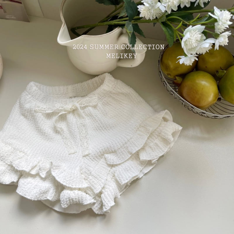 Melikey - Korean Children Fashion - #discoveringself - Angel Frill Shorts - 4