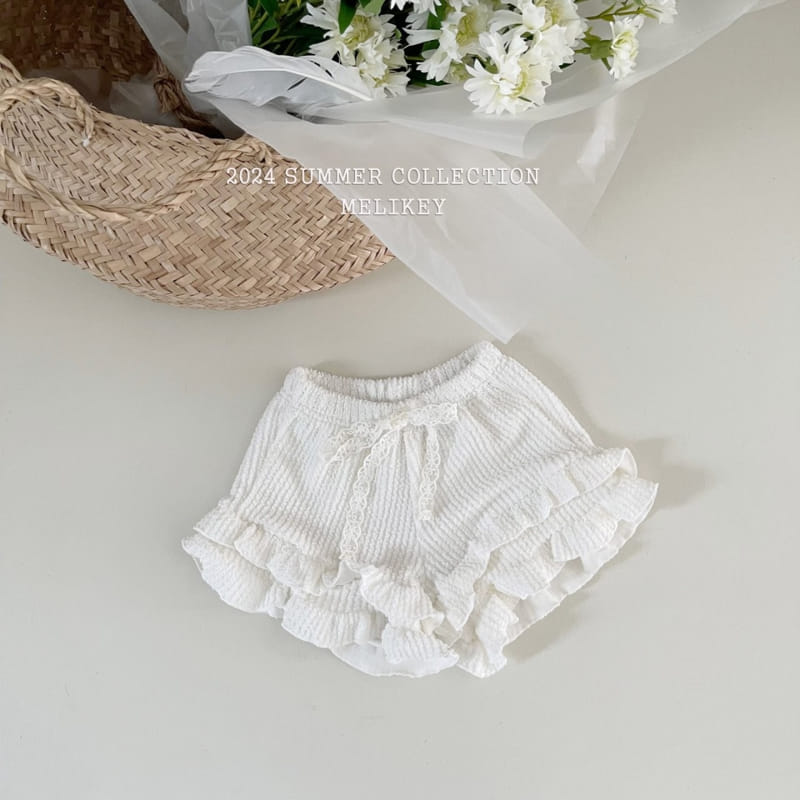 Melikey - Korean Children Fashion - #kidsshorts - Angel Frill Shorts - 5