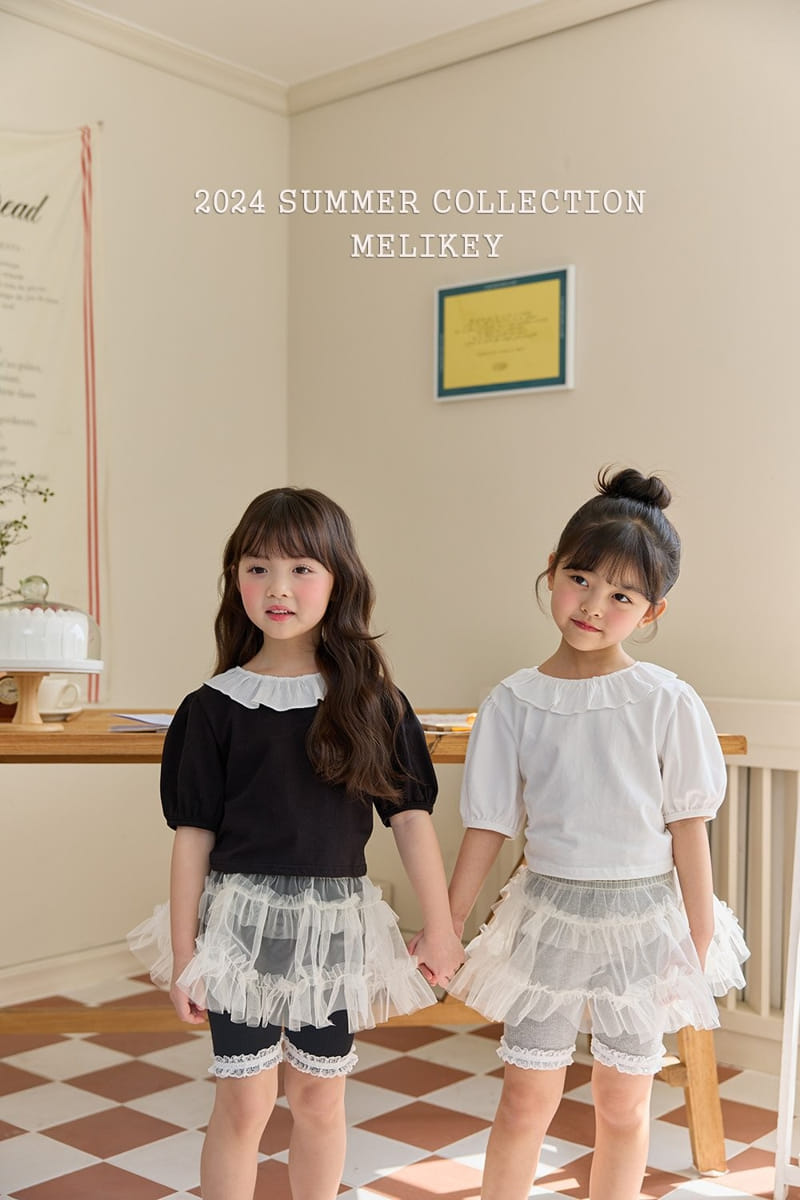 Melikey - Korean Children Fashion - #kidsshorts - Romance Sha Kan Kan Skirt - 3