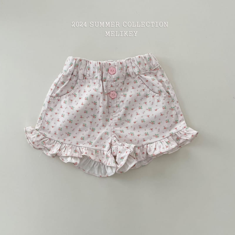 Melikey - Korean Children Fashion - #kidsstore - Frill Shorts - 2