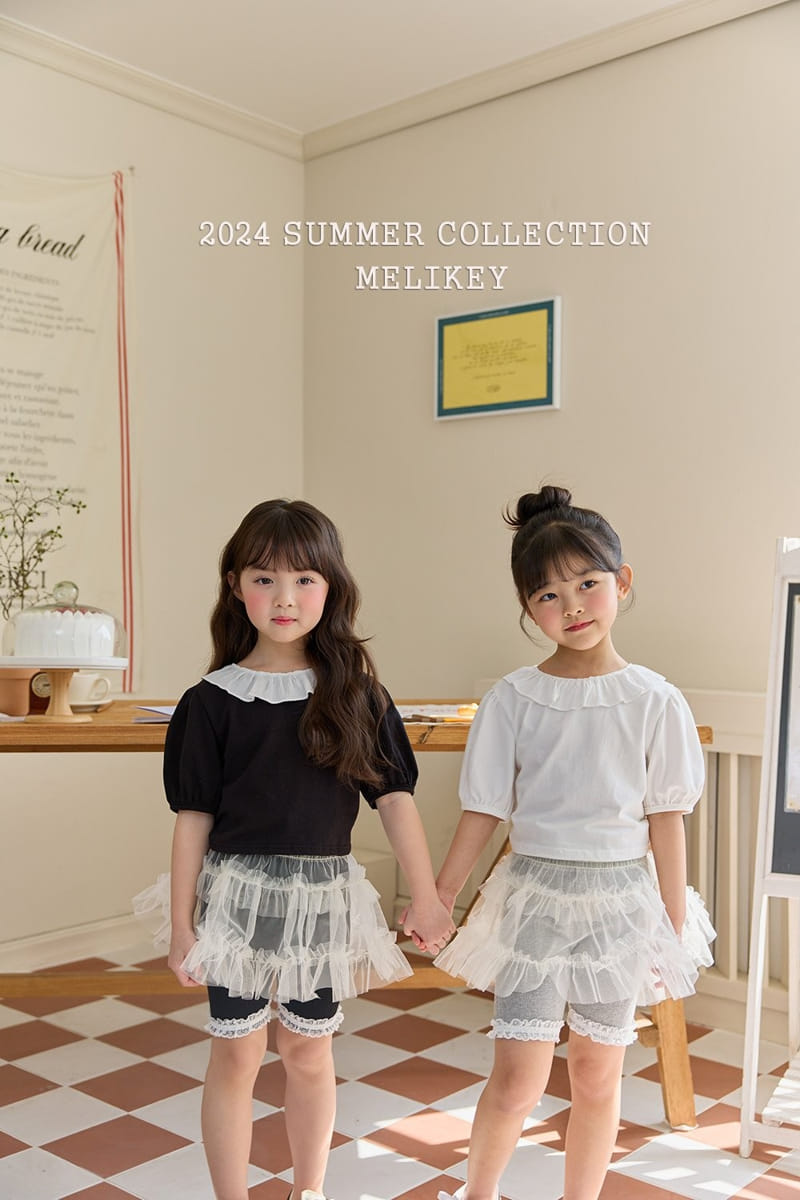 Melikey - Korean Children Fashion - #kidsshorts - Romance Sha Kan Kan Skirt - 4