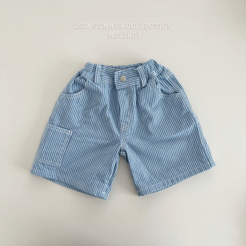 Melikey - Korean Children Fashion - #kidsstore - Pin St Shorts - 4