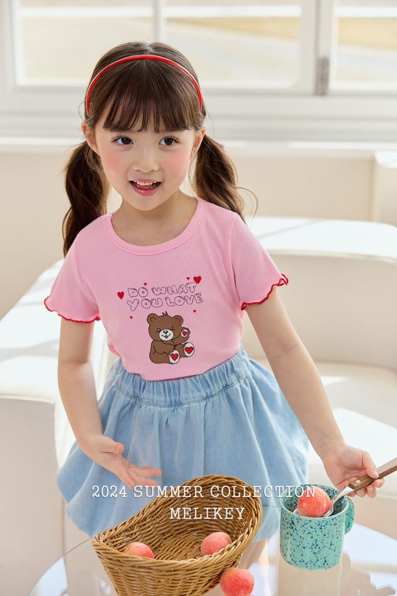 Melikey - Korean Children Fashion - #kidzfashiontrend - Love Bear Tee - 9