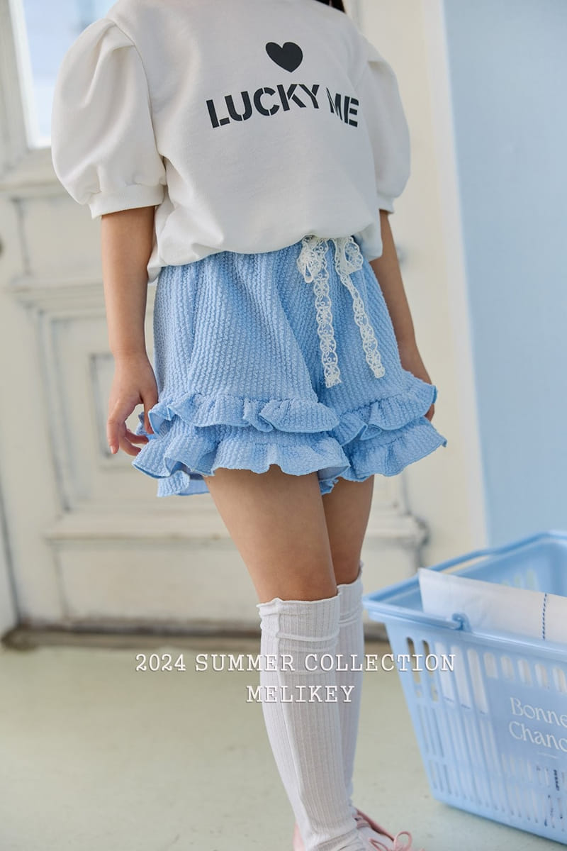 Melikey - Korean Children Fashion - #littlefashionista - Angel Frill Shorts - 9