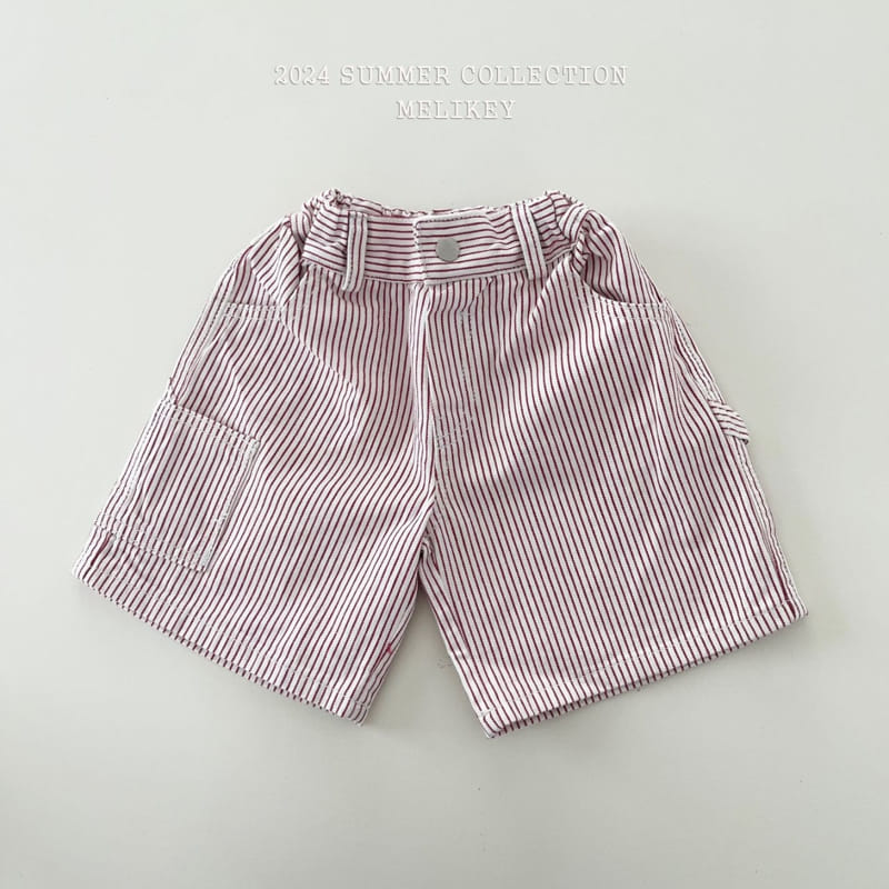 Melikey - Korean Children Fashion - #littlefashionista - Pin St Shorts - 6