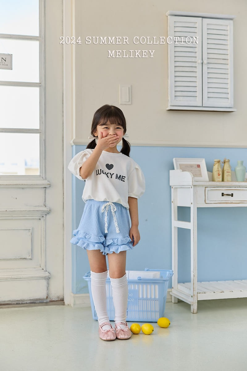 Melikey - Korean Children Fashion - #magicofchildhood - Angel Frill Shorts - 10