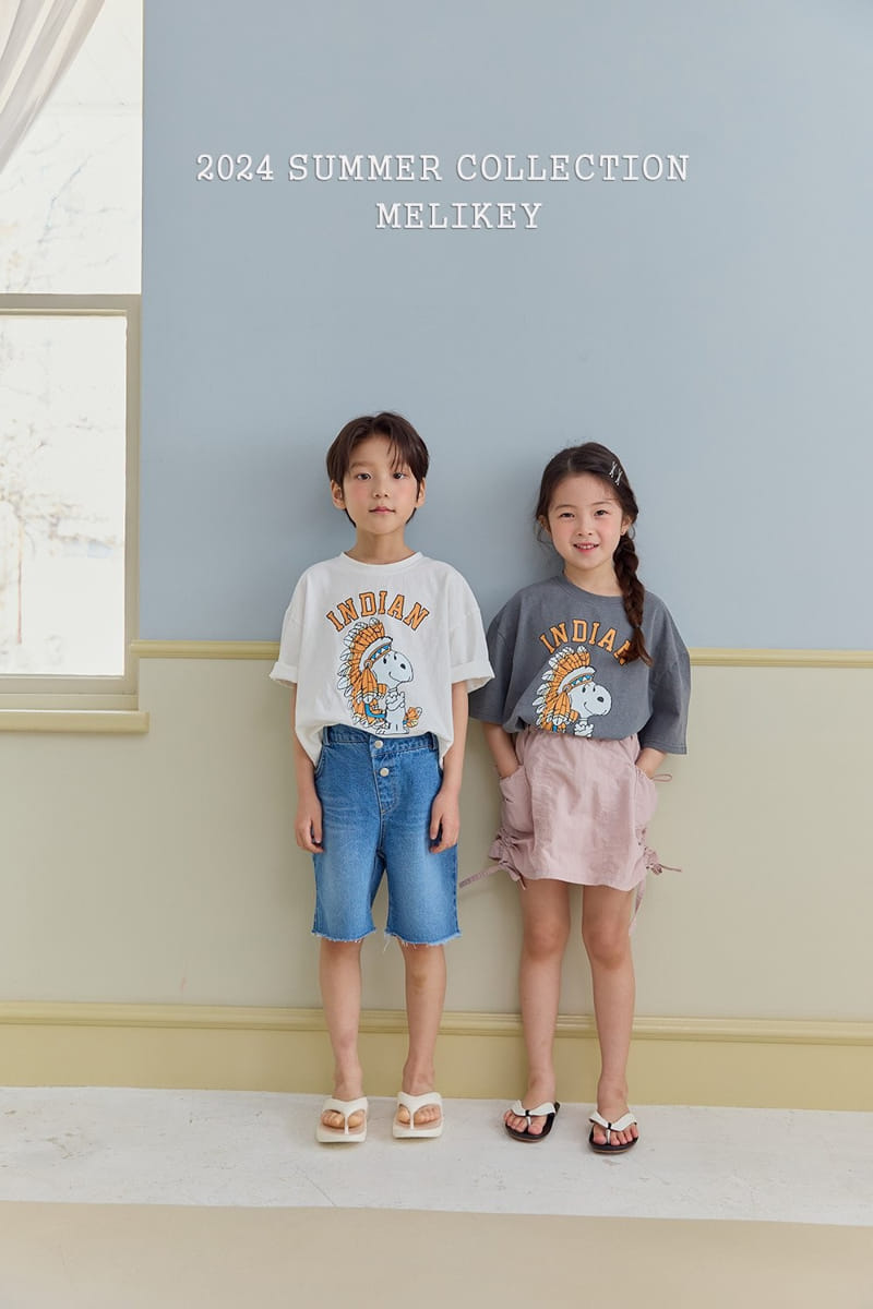 Melikey - Korean Children Fashion - #magicofchildhood - Indian Tee - 7