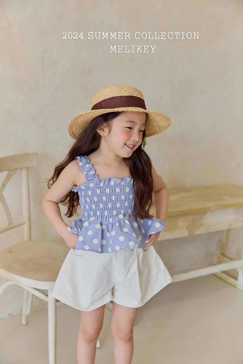 Melikey - Korean Children Fashion - #magicofchildhood - Dot Tucking Blouse - 11