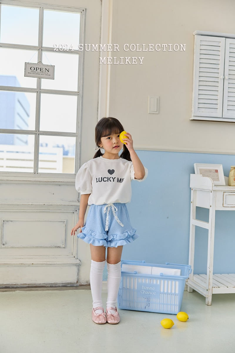 Melikey - Korean Children Fashion - #minifashionista - Angel Frill Shorts - 11