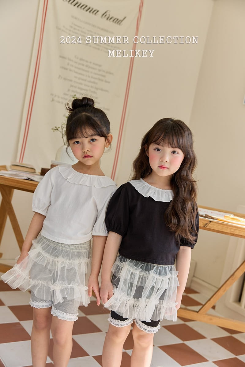 Melikey - Korean Children Fashion - #minifashionista - Romance Sha Kan Kan Skirt - 9