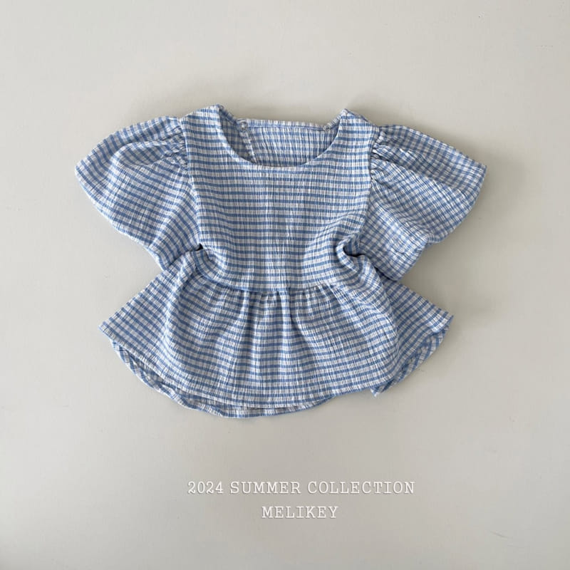 Melikey - Korean Children Fashion - #prettylittlegirls - Cross Pleats Top Bottom Set - 5