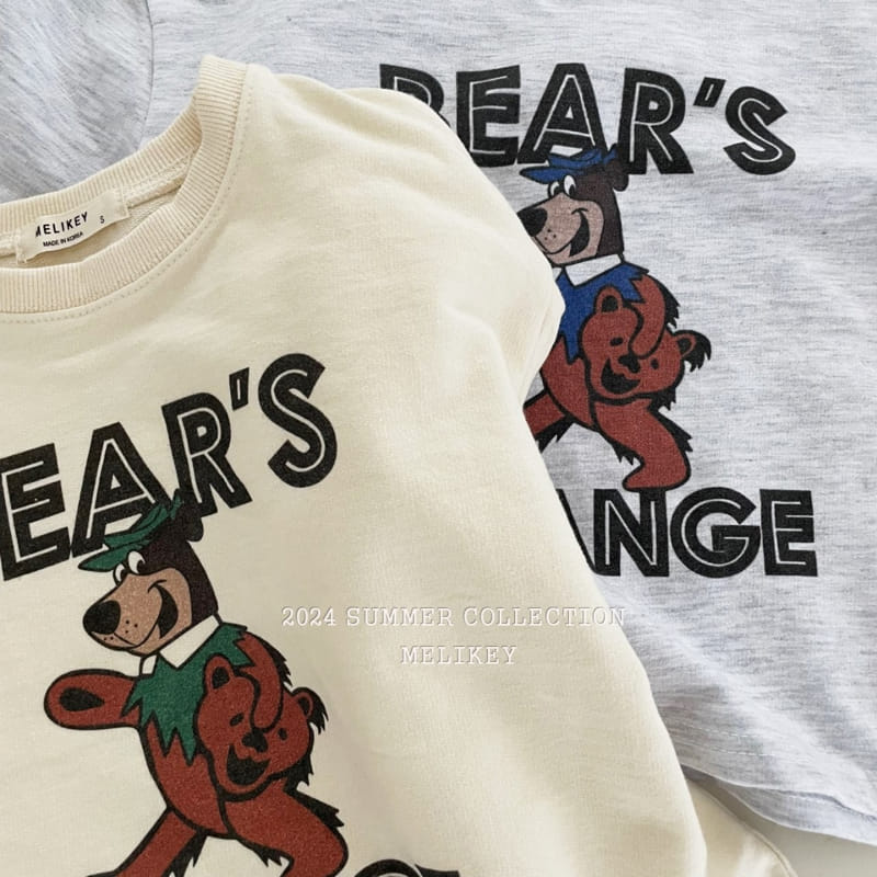 Melikey - Korean Children Fashion - #prettylittlegirls - Bear Chain Tee - 2