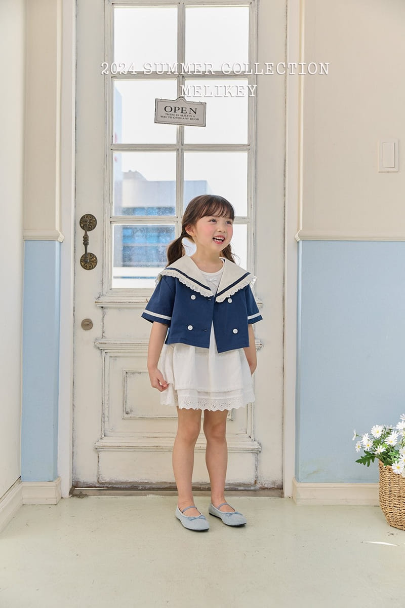 Melikey - Korean Children Fashion - #prettylittlegirls - Sleeveless Kan Kan One-Piece - 7