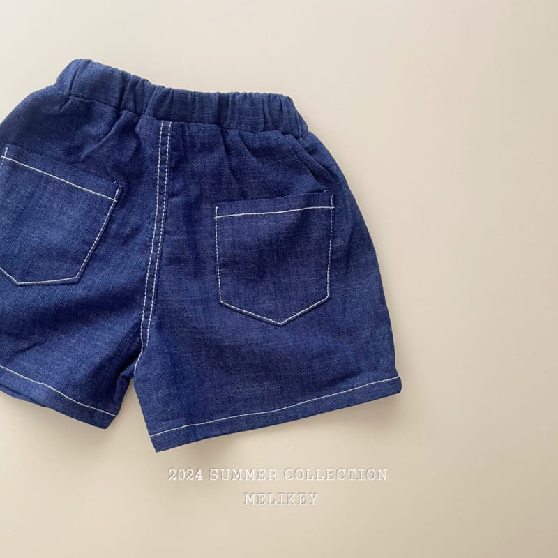 Melikey - Korean Children Fashion - #toddlerclothing - M Span Shorts - 7