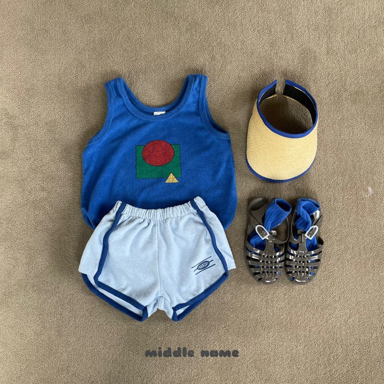 Middle Name - Korean Children Fashion - #Kfashion4kids - Terry Piping Pants - 7