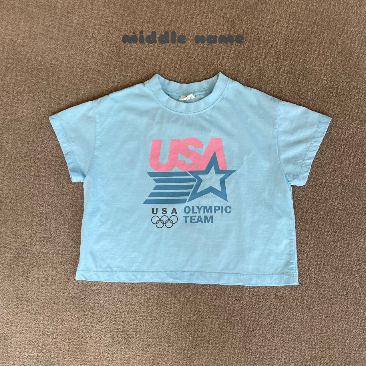 Middle Name - Korean Children Fashion - #fashionkids - USA Short Sleeve Tee - 3