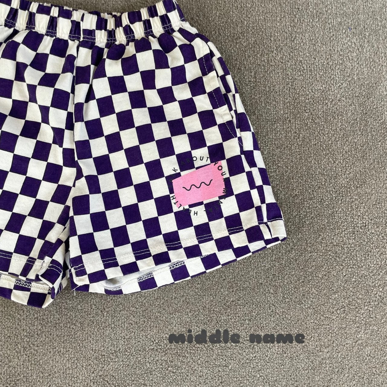 Middle Name - Korean Children Fashion - #kidsshorts - Vans Point Pants - 2