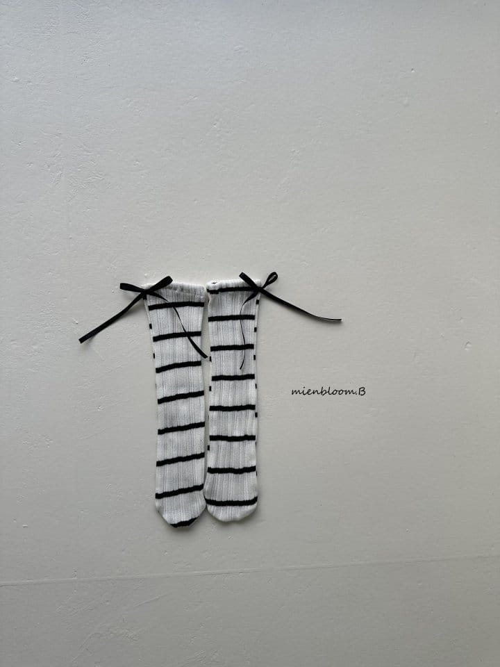 Mienbloom B - Korean Baby Fashion - #babyboutique - ST Ribbon Socks - 3