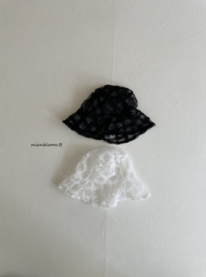 Mienbloom B - Korean Baby Fashion - #babyoutfit - Dot Mesh Hat - 2