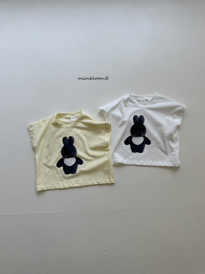 Mienbloom B - Korean Children Fashion - #Kfashion4kids - Rabbit Paint Tee - 3