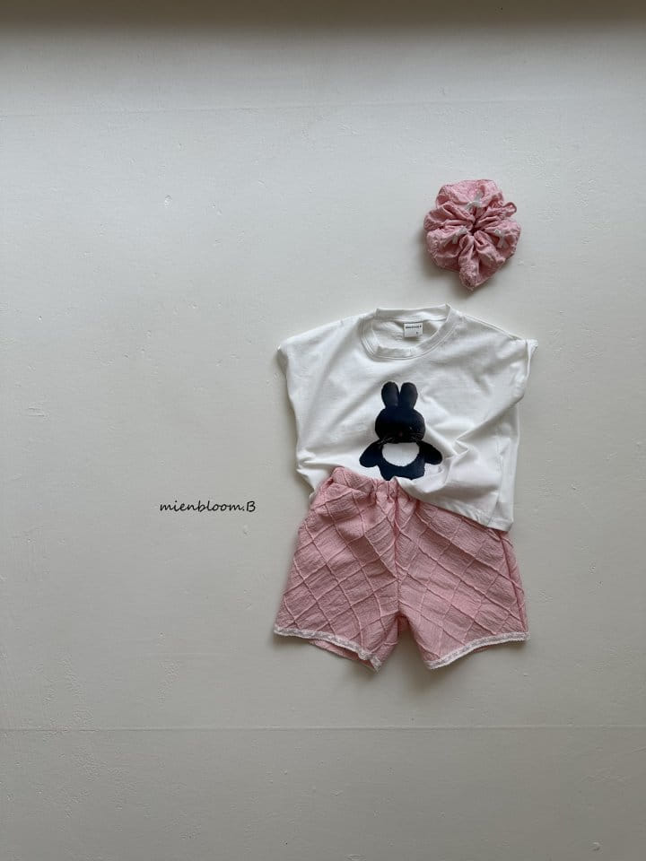 Mienbloom B - Korean Children Fashion - #childofig - Rabbit Paint Tee - 8