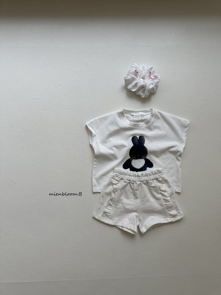 Mienbloom B - Korean Children Fashion - #childofig - Rabbit Paint Tee - 9