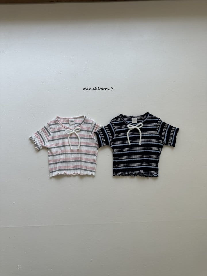 Mienbloom B - Korean Children Fashion - #designkidswear - Knit ST Tee