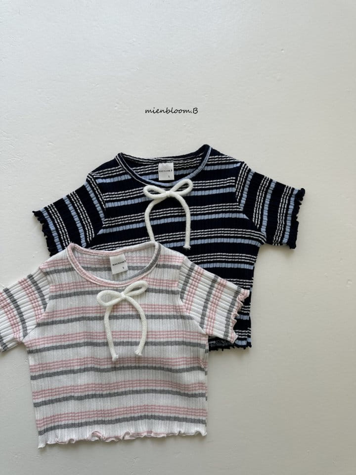 Mienbloom B - Korean Children Fashion - #fashionkids - Knit ST Tee - 3