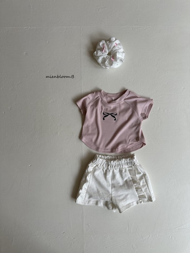 Mienbloom B - Korean Children Fashion - #littlefashionista - Twinkle Ribbon Tee - 6