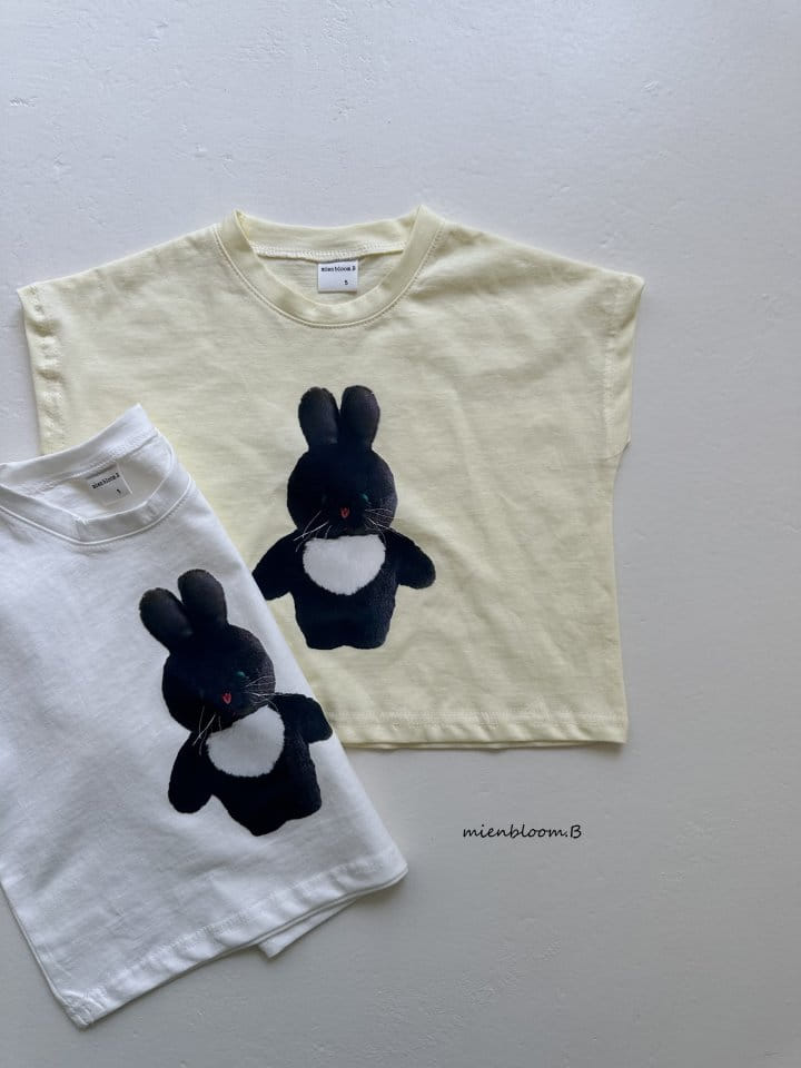 Mienbloom B - Korean Children Fashion - #magicofchildhood - Rabbit Paint Tee - 5