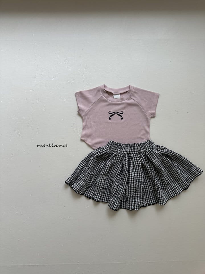 Mienbloom B - Korean Children Fashion - #prettylittlegirls - Twinkle Ribbon Tee - 9