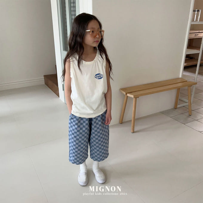 Mignon - Korean Children Fashion - #Kfashion4kids - Keep Going Sleeveless Tee