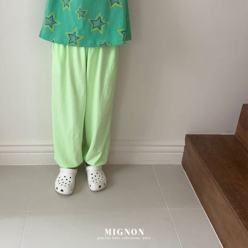 Mignon - Korean Children Fashion - #Kfashion4kids - Pigment Jogger Pants - 6