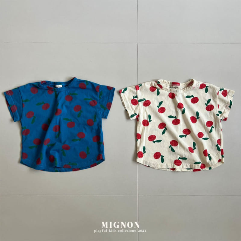 Mignon - Korean Children Fashion - #Kfashion4kids - New Apple Tee - 2