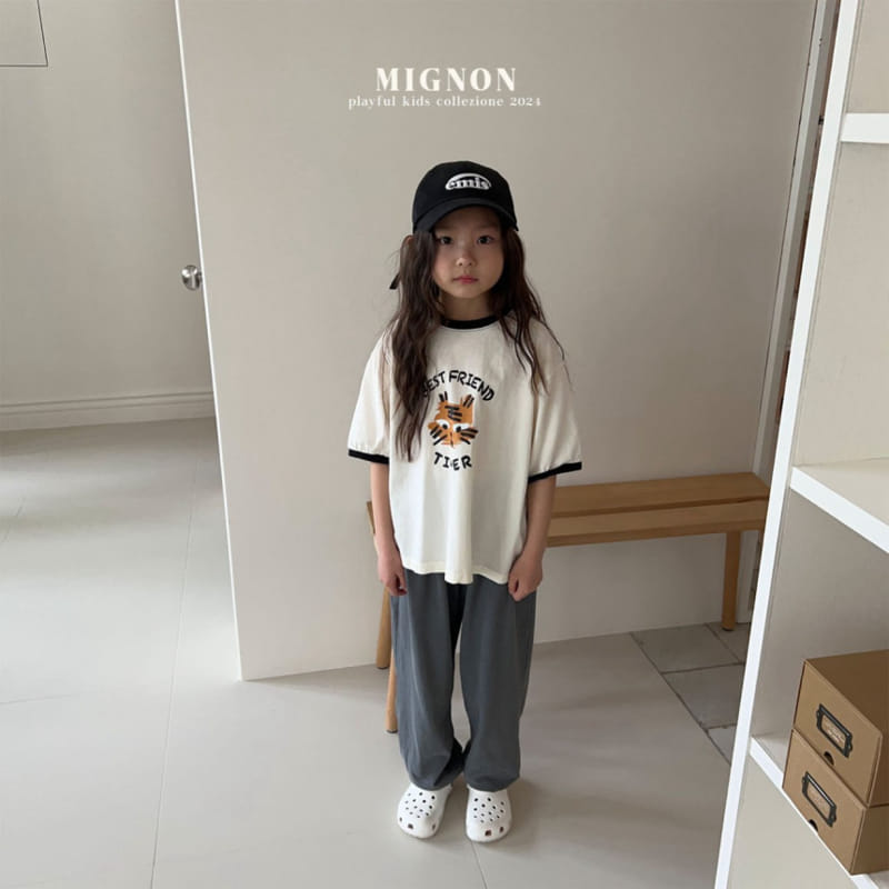 Mignon - Korean Children Fashion - #childofig - Lange Crop Tee - 5