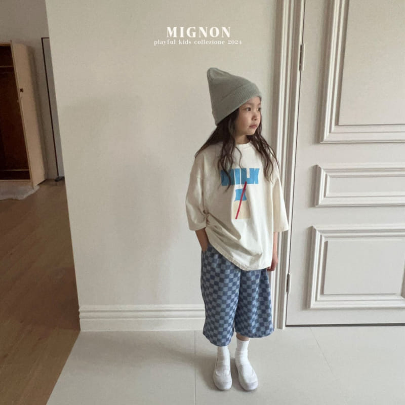 Mignon - Korean Children Fashion - #stylishchildhood - Milk Tee - 4