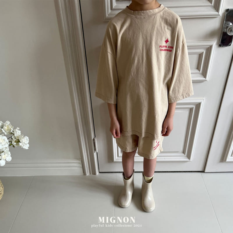 Mignon - Korean Children Fashion - #childofig - Colle Joanie Top Bottom Set - 2