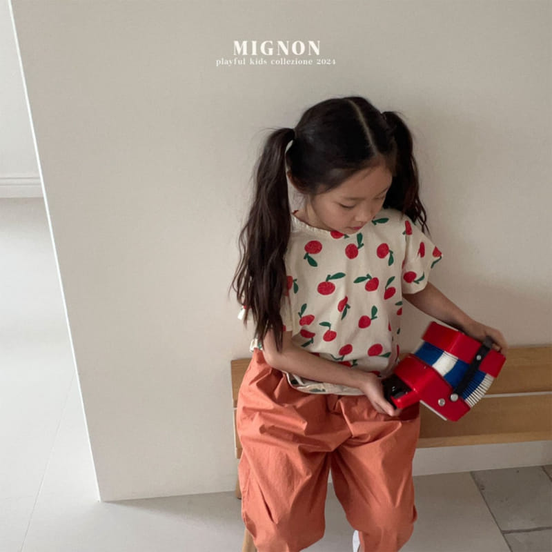 Mignon - Korean Children Fashion - #childofig - New Apple Tee - 10