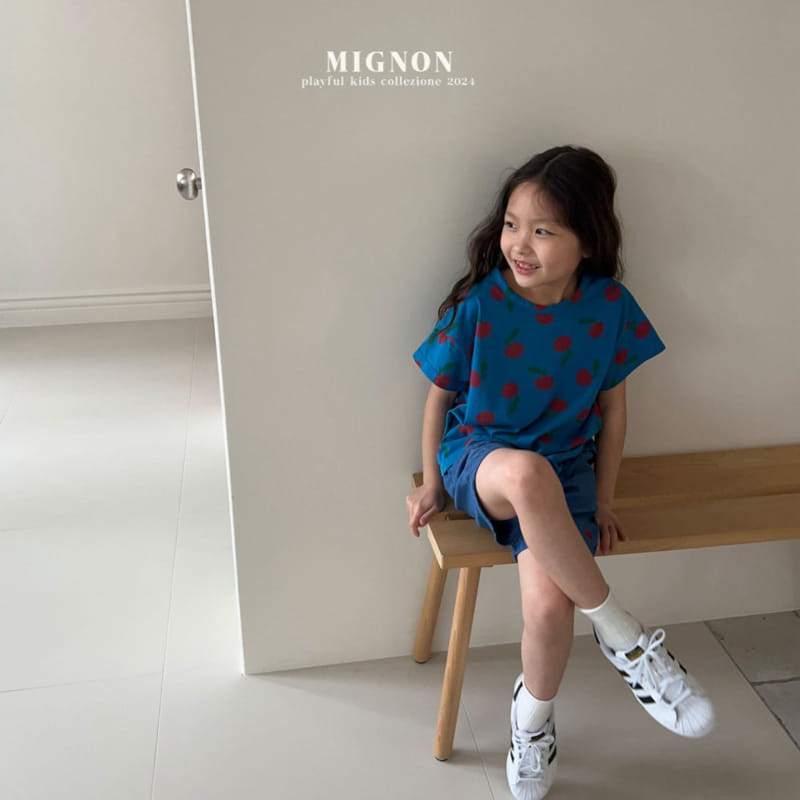 Mignon - Korean Children Fashion - #childrensboutique - New Apple Tee - 11