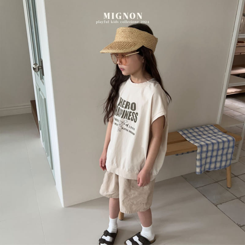 Mignon - Korean Children Fashion - #designkidswear - Hero Drop Tee - 5