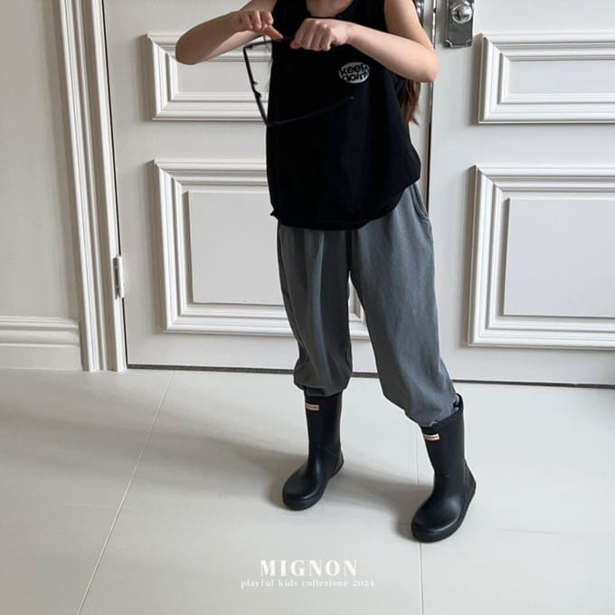 Mignon - Korean Children Fashion - #discoveringself - Pigment Jogger Pants