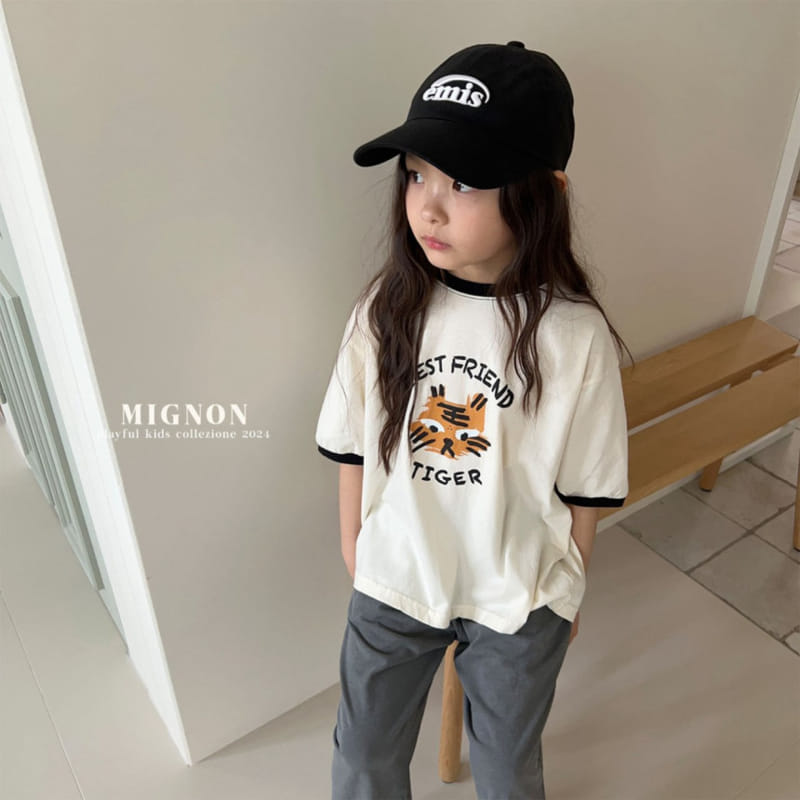 Mignon - Korean Children Fashion - #fashionkids - Lange Crop Tee - 9