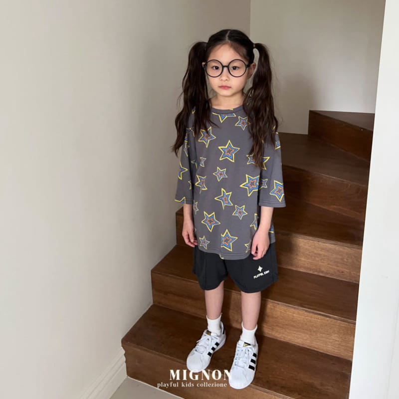 Mignon - Korean Children Fashion - #kidsshorts - Idol Tee - 11