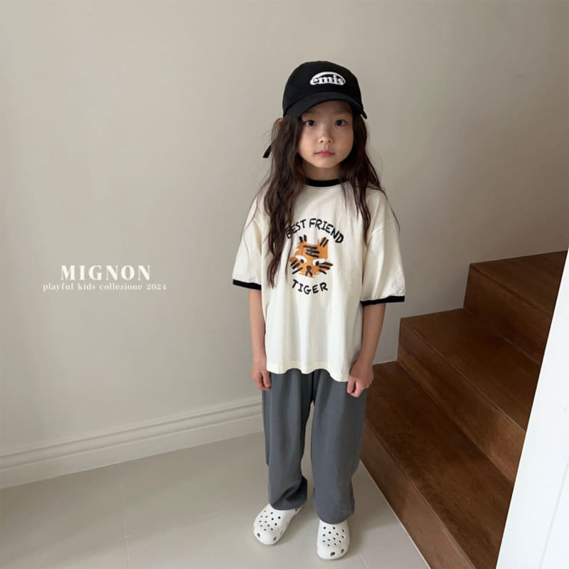 Mignon - Korean Children Fashion - #kidsshorts - Lange Crop Tee - 10