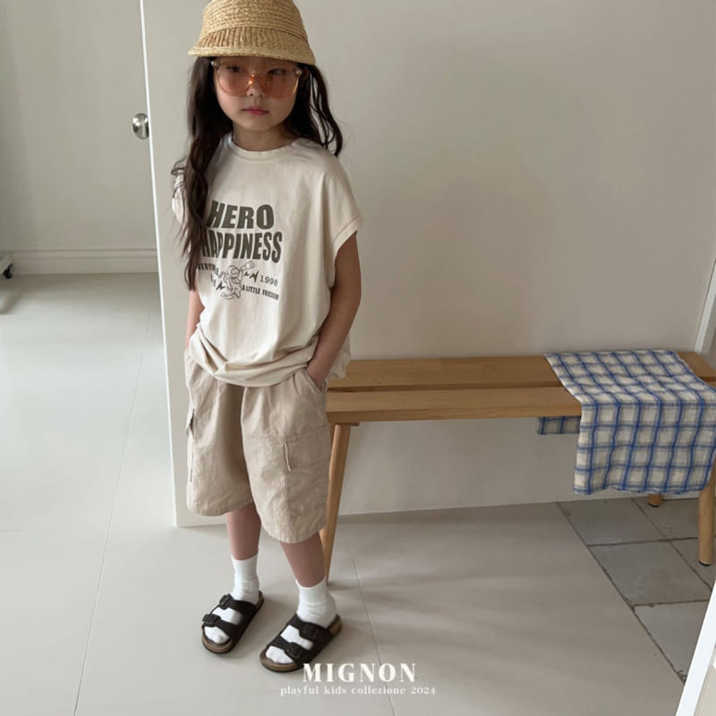 Mignon - Korean Children Fashion - #kidsshorts - Hero Drop Tee - 8