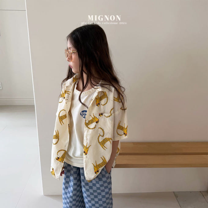 Mignon - Korean Children Fashion - #kidsshorts - Celebrity Shirt