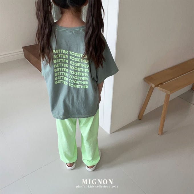 Mignon - Korean Children Fashion - #magicofchildhood - Together Tee